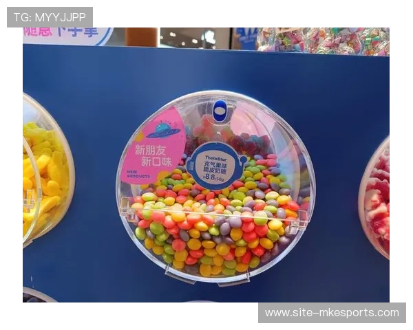 糖果甜蜜如足球明星的进球瞬间，甜美与激情碰撞的完美对比